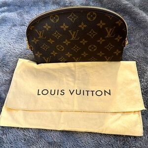 LOUIS VUITTON Monogram Pochette Cosmetic GM Cosmetic Pouch